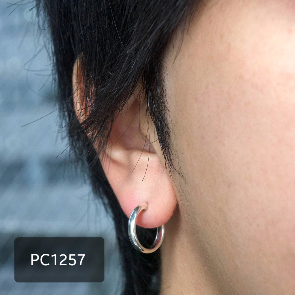 SYMPATHY OF SOUL ムーンフープピアス Sサイズ 11mmフープピアス